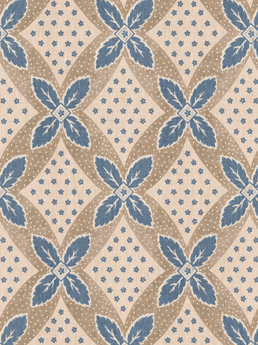 Arthur WP | NT - Blue on Taupe