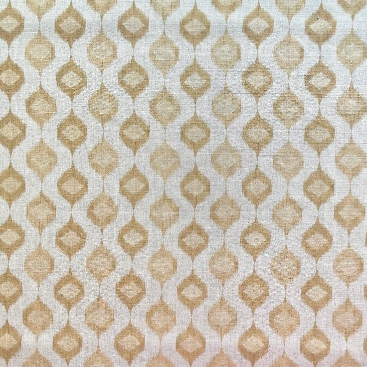 Ikat Lozenge (Oatmeal) | BT - Wheat