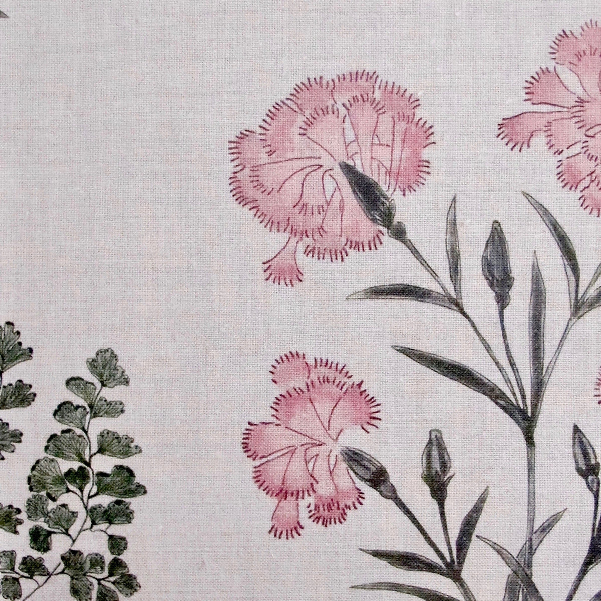 Mughal Meadow (Oatmeal) | BT - Pink