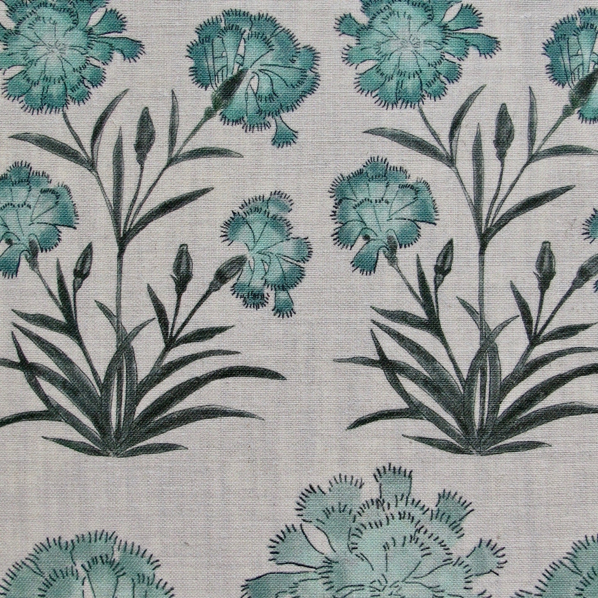 Mughal Meadow Mini (Oatmeal) | BT - Green