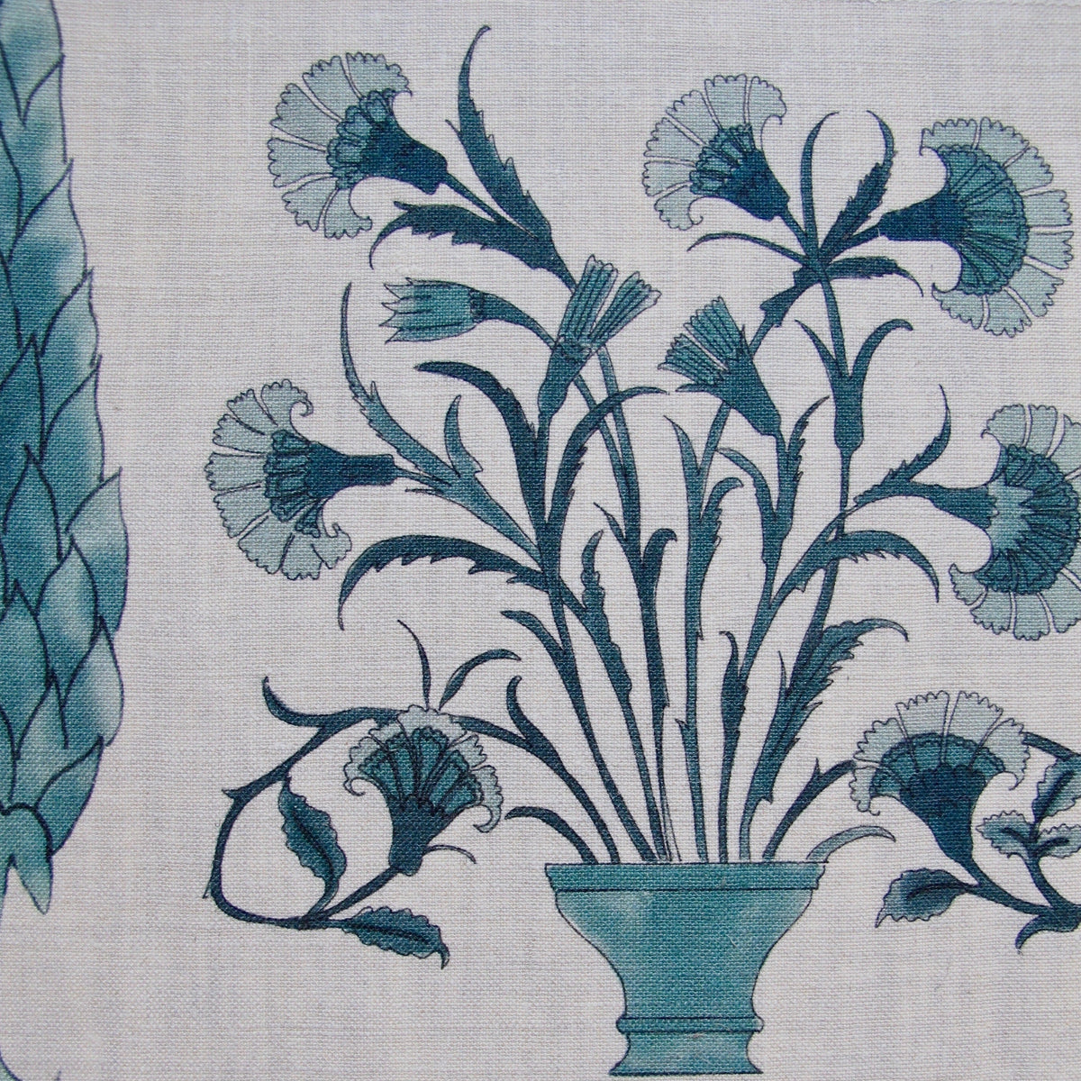 Paradise Garden (Oatmeal) | BT - Teal