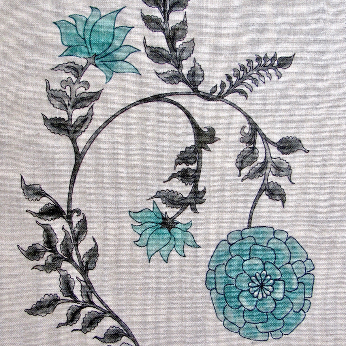 Poppy Stripe (Oatmeal) | BT - Green