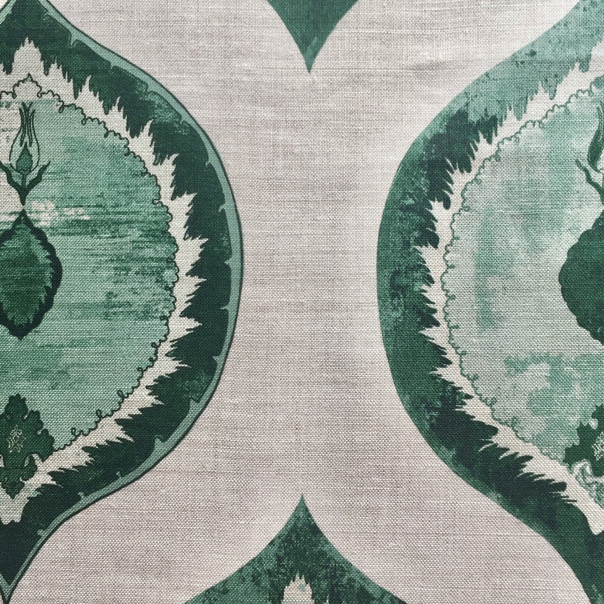 Ottoman Ogival (Oatmeal) | BT - Emerald