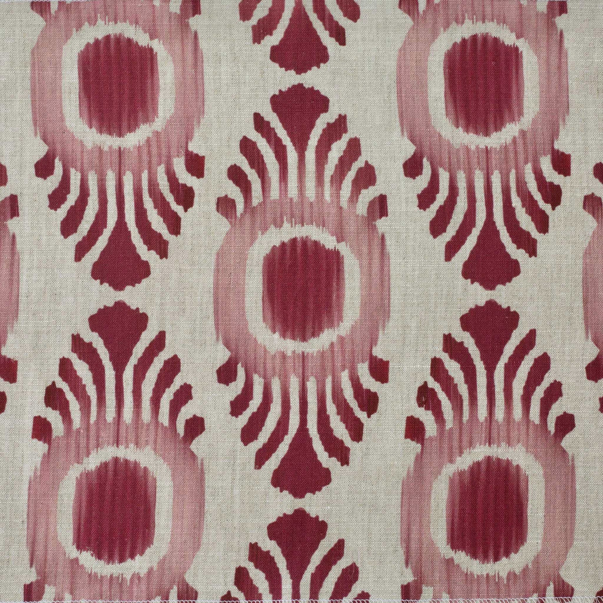 Ikat Mini (Oatmeal) | BT - Pink & Red