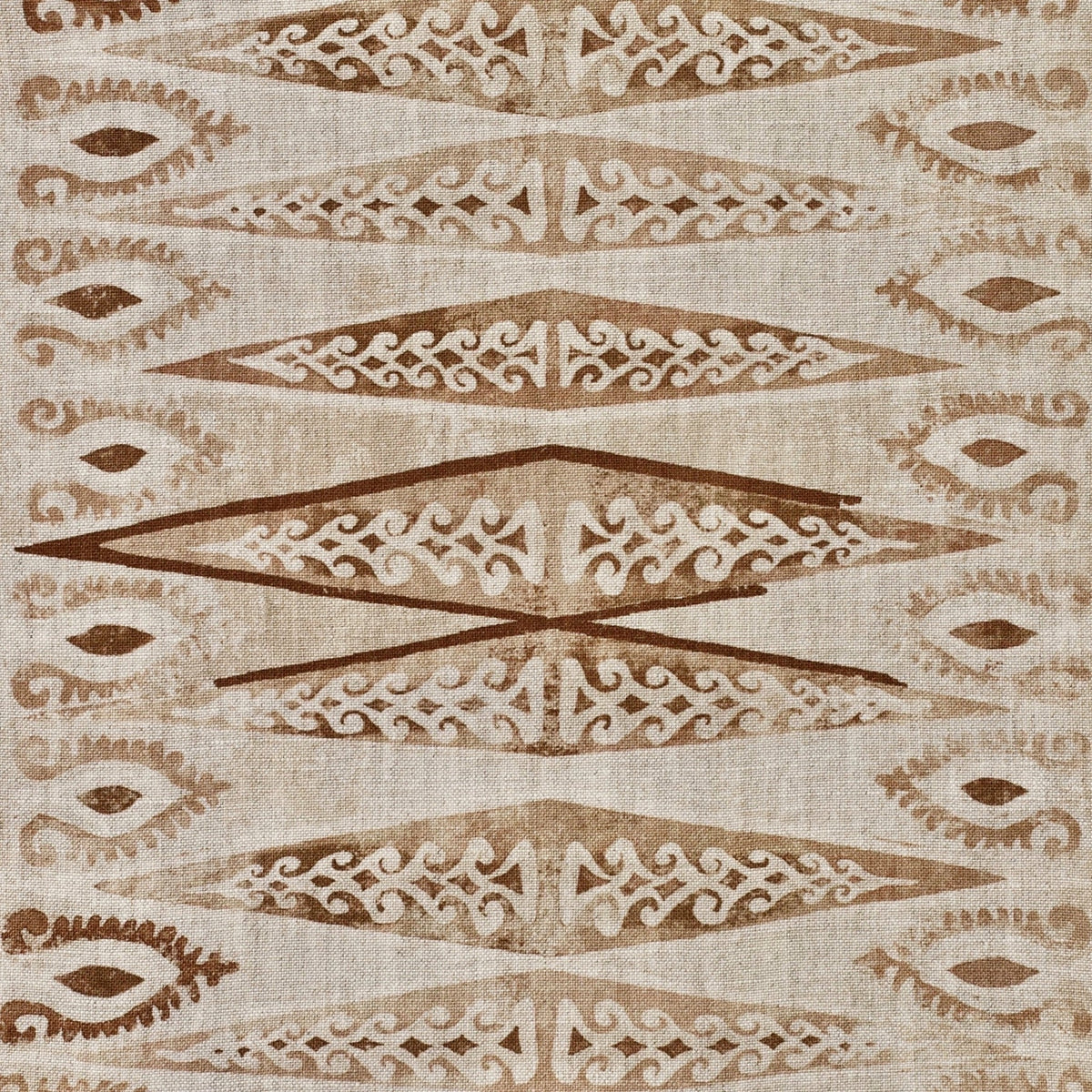 Zig Zag Mini (Oatmeal) | BT - Chesnut