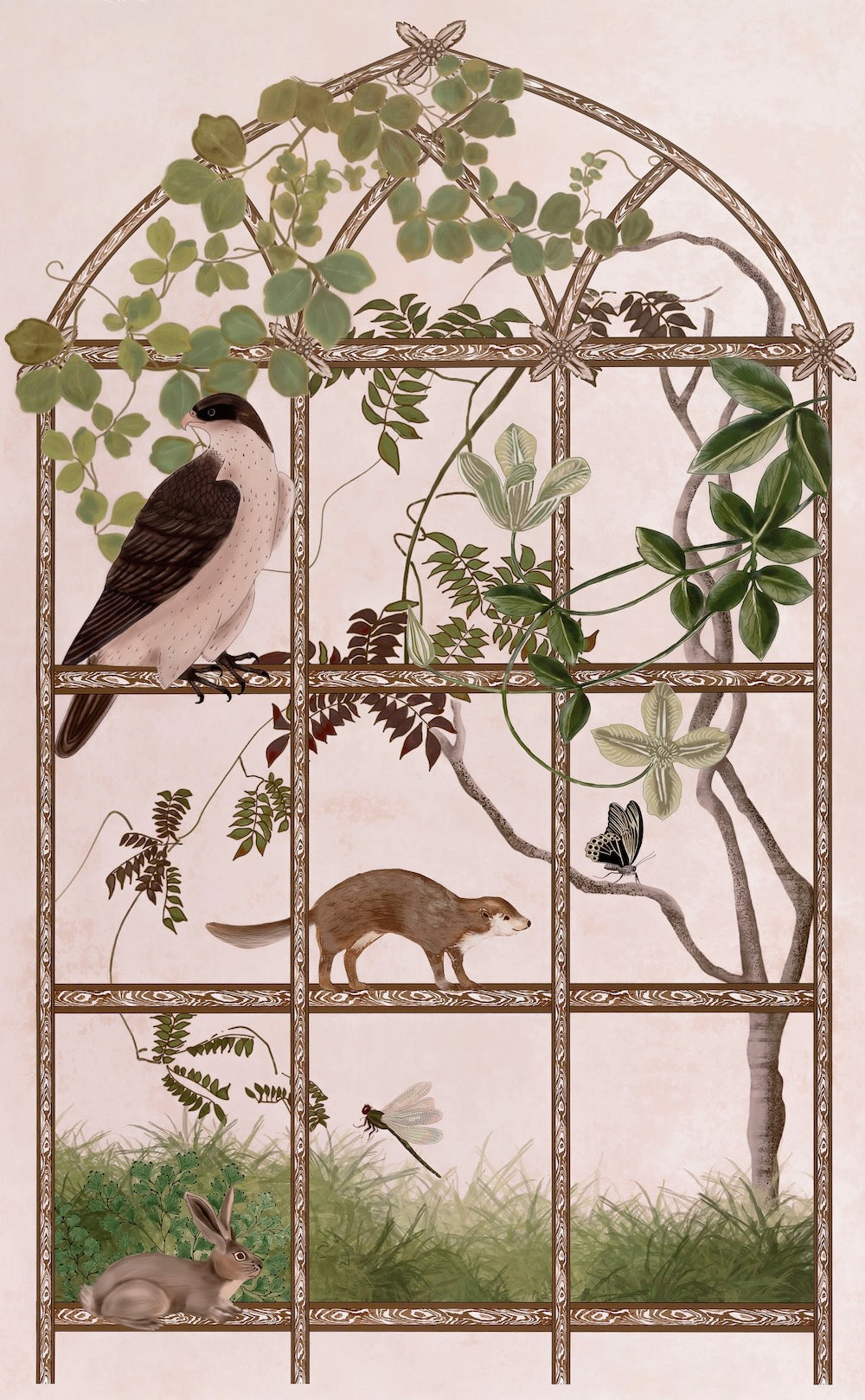 Aviary WP | BT - Panel 1 Hawk & Hare