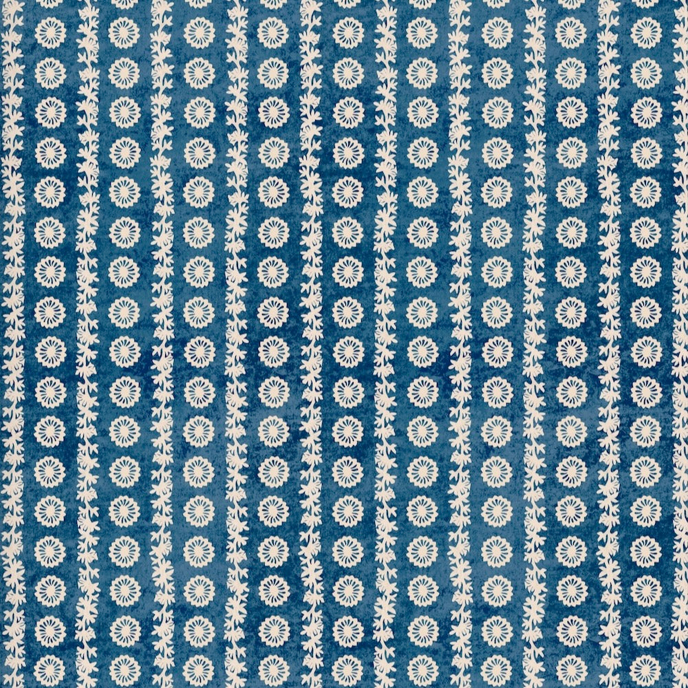 Fleuron Mini Stripe WP | BT - Azure
