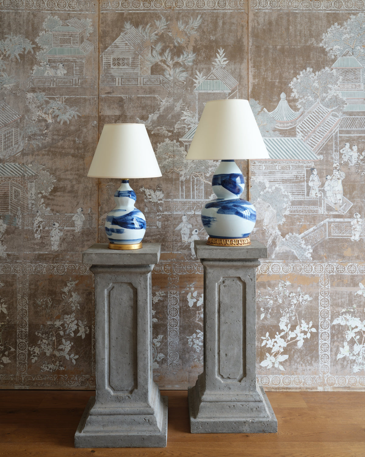 Small Brush Stroke Lamp