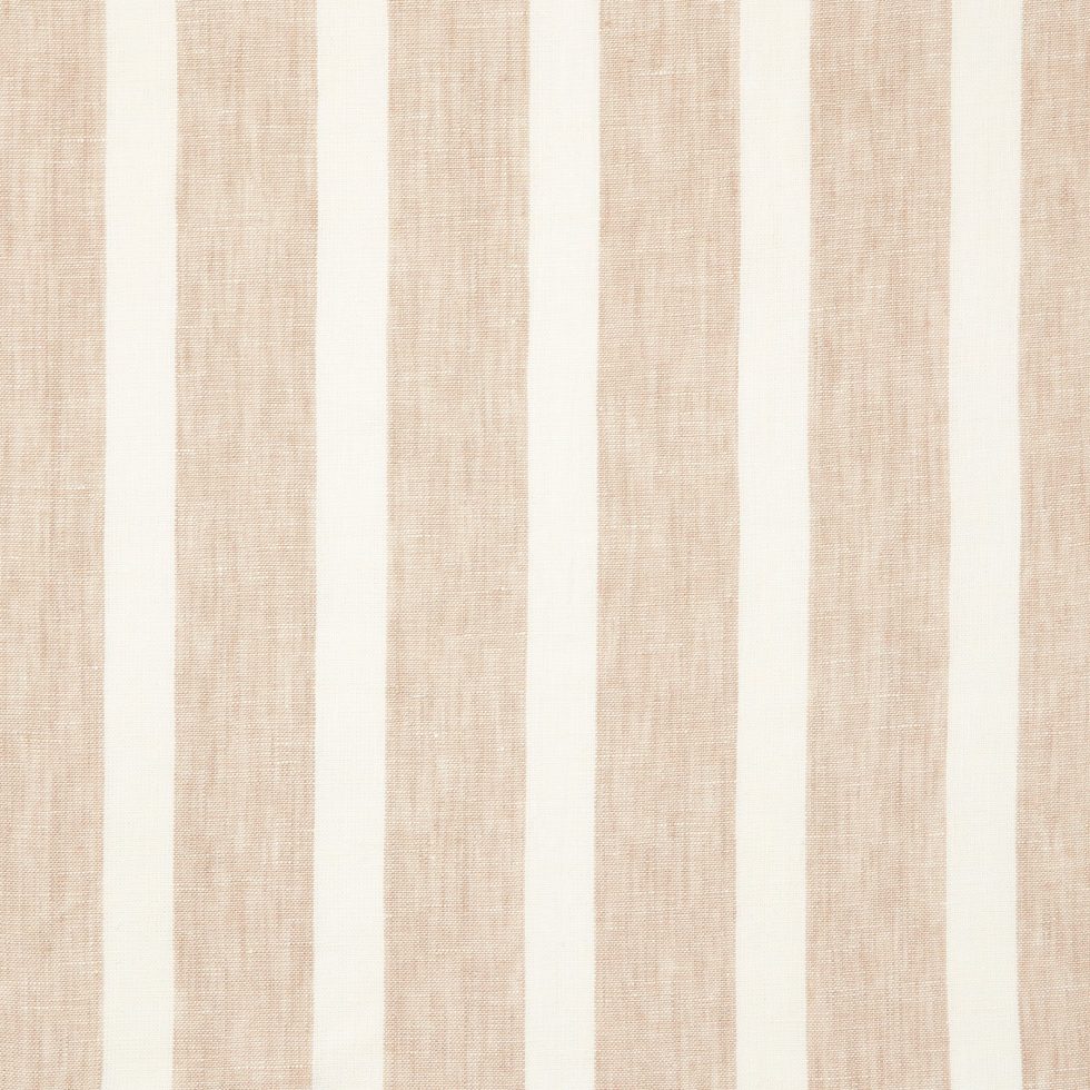 Bold Stripe Linen | VOL - Natural/ White