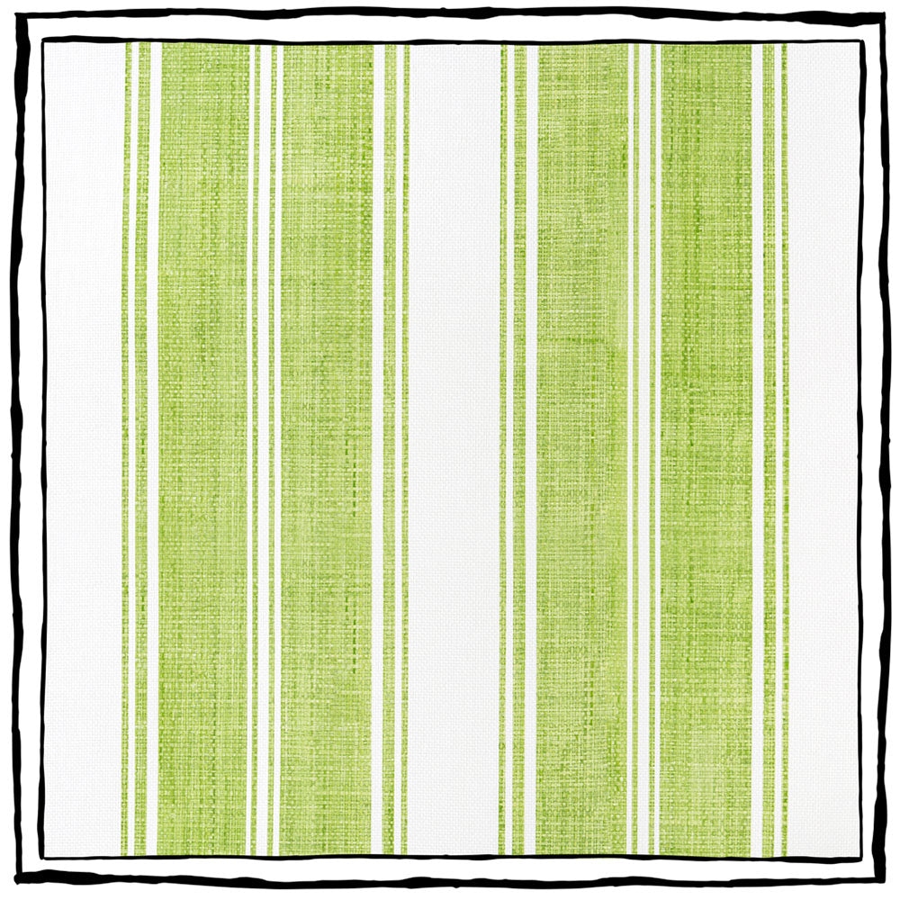 Branca Stripe Medium Paperweave WP  | CB - Apple