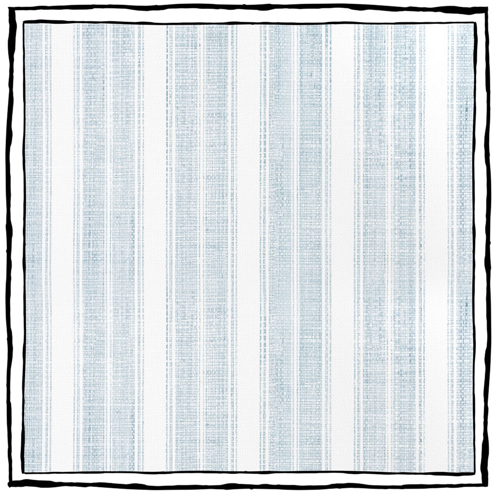 Branca Stripe Small Paperweave WP | CB - Sky