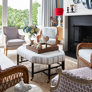Brighton Octagonal Ottoman (COM) | CB