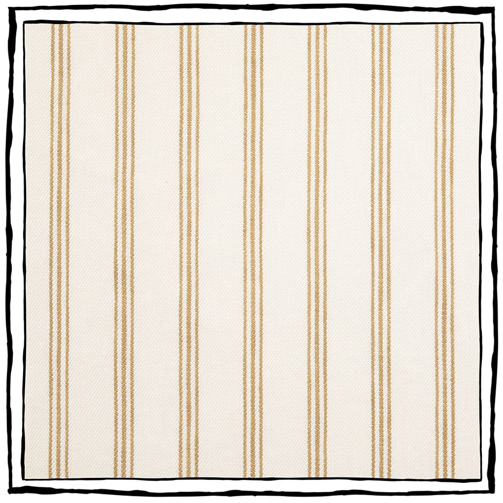 Branca Ticking | CB - Blanc & Biscotti