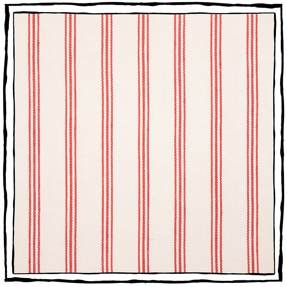 Branca Ticking | CB - Blanc & Branca Red