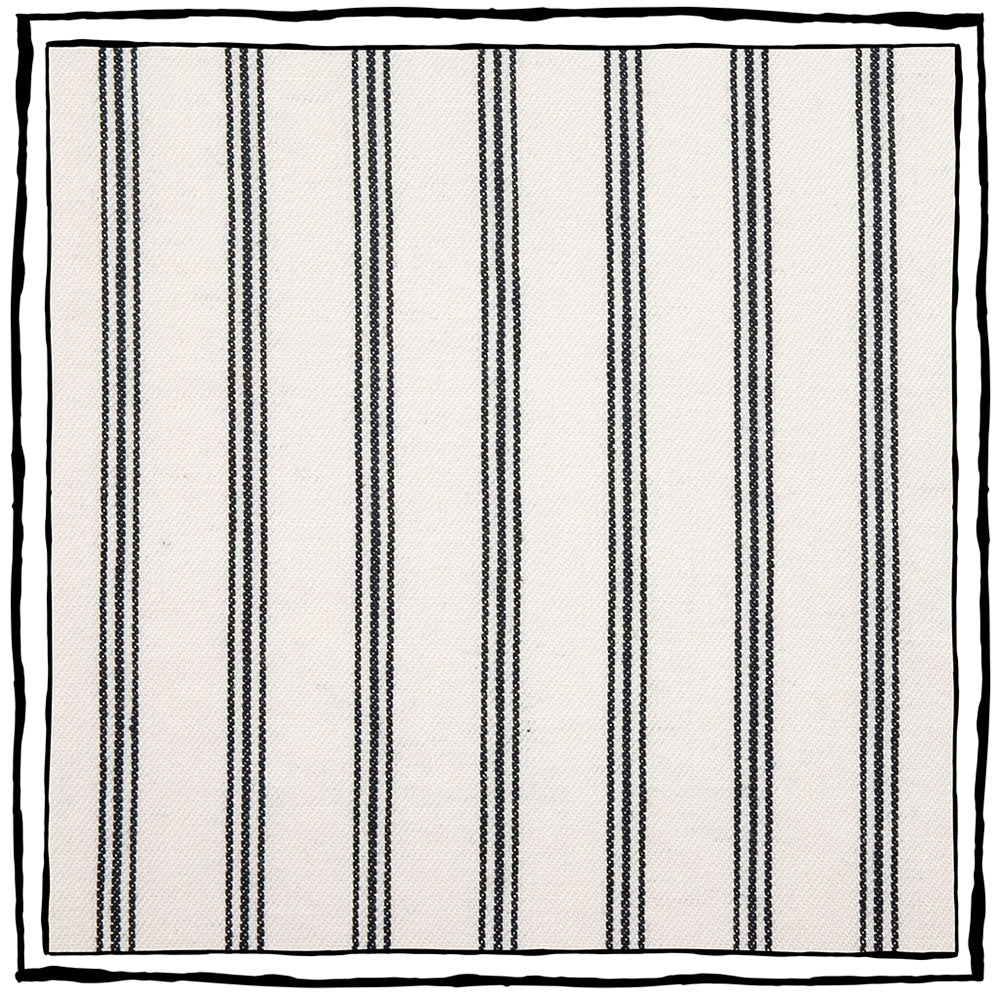 Branca Ticking | CB - Blanc & Nero