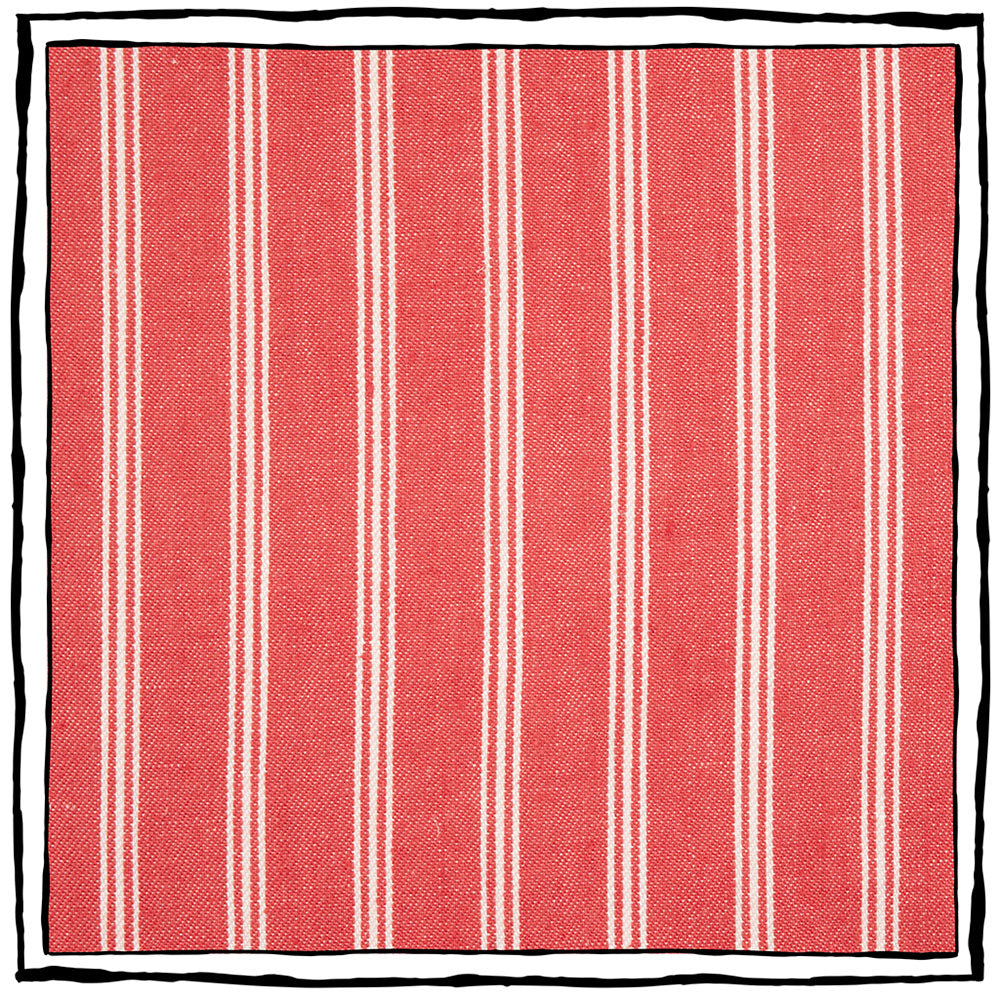 Branca Ticking | CB - Branca Red