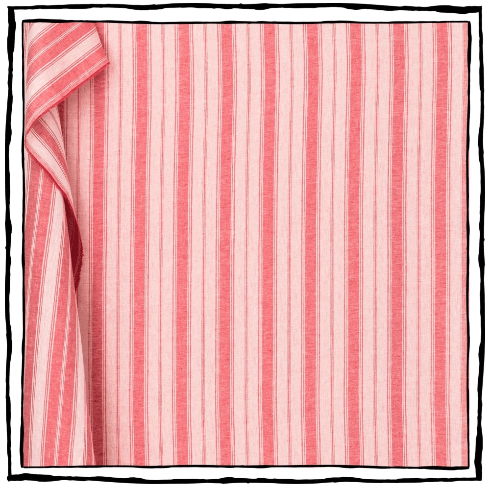 Lino Branca Stripe | CB - Pom