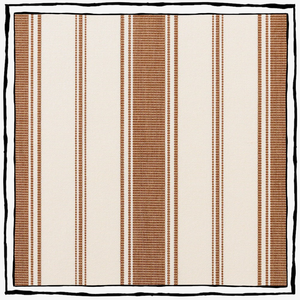 Giardino Branca Stripe | CB - Terracotta