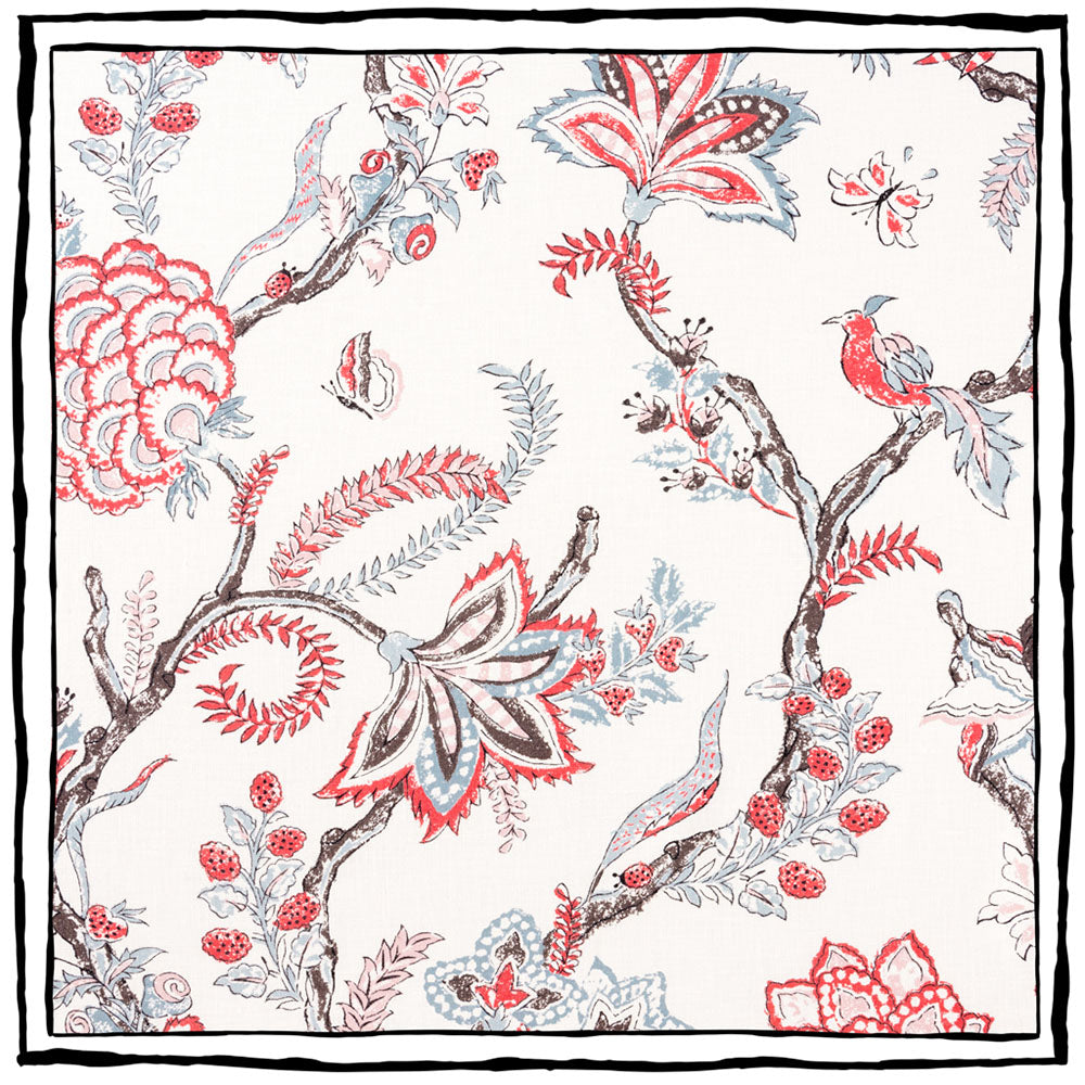 Palampore | CB - Sky & Coral