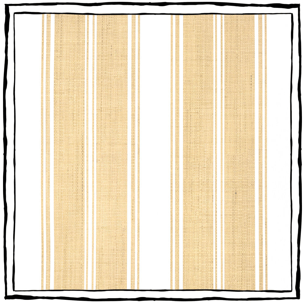 Branca Stripe Medium Paperweave WP  | CB - Madagascar