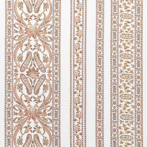 Srinagar Stripe | CB - Toast & Salmon on Blanc