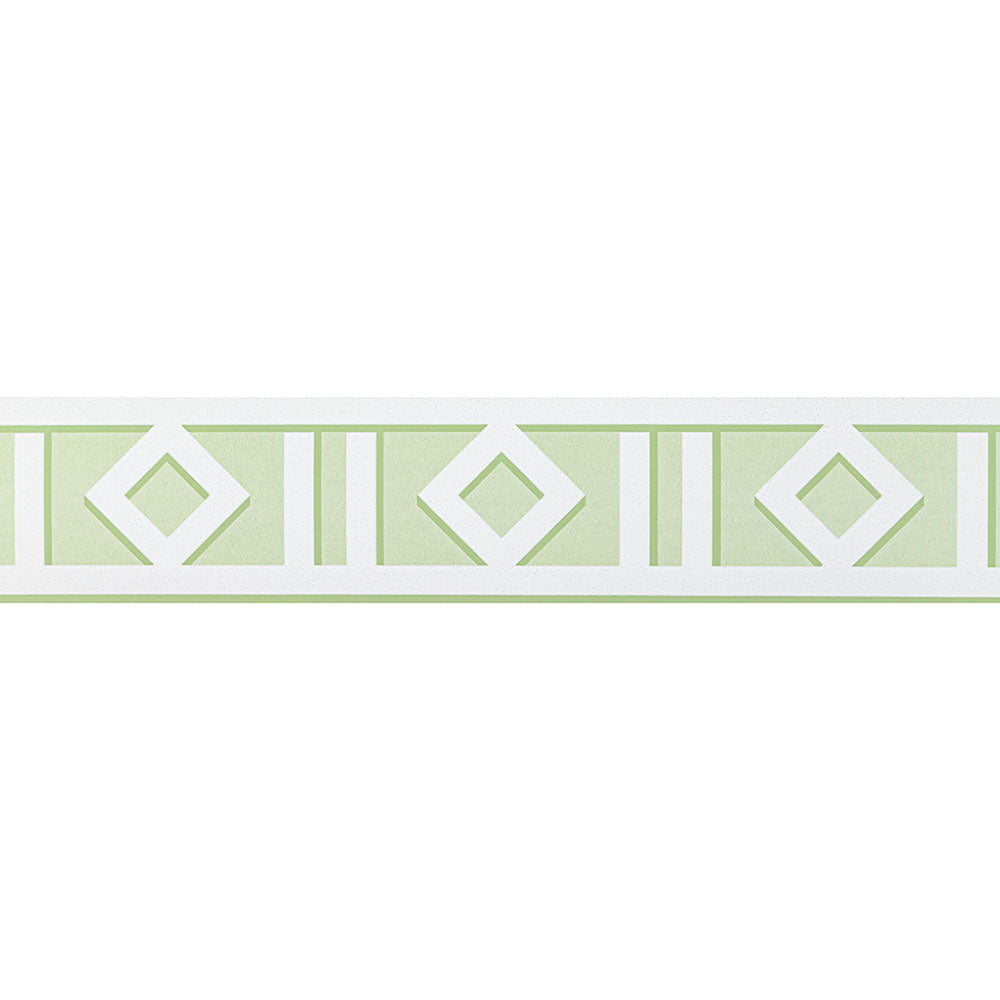 Trellina Diamond Border WP | CB - Blanc on Meadow