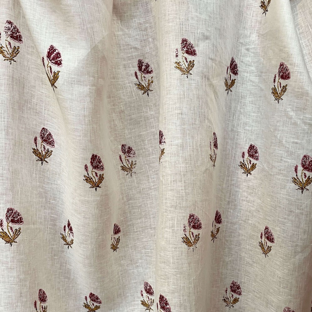 Mughal Poppy | CG - Ochre Voile