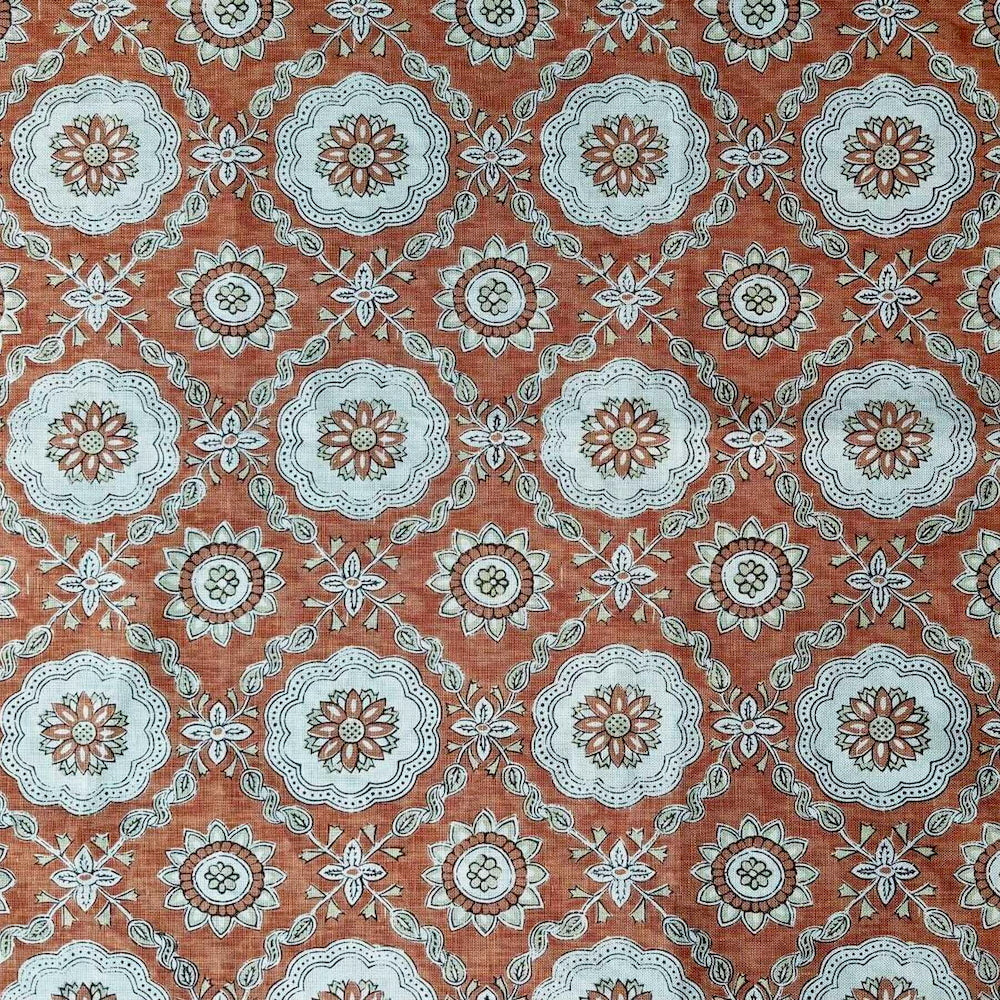 Toldeo on Linen | CG - Henna