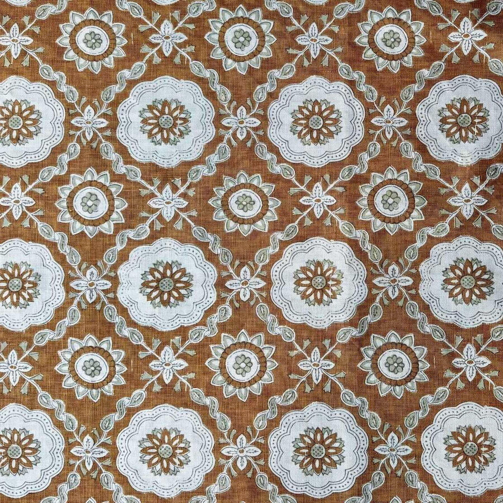 Toldeo on Linen | CG - Nutmeg