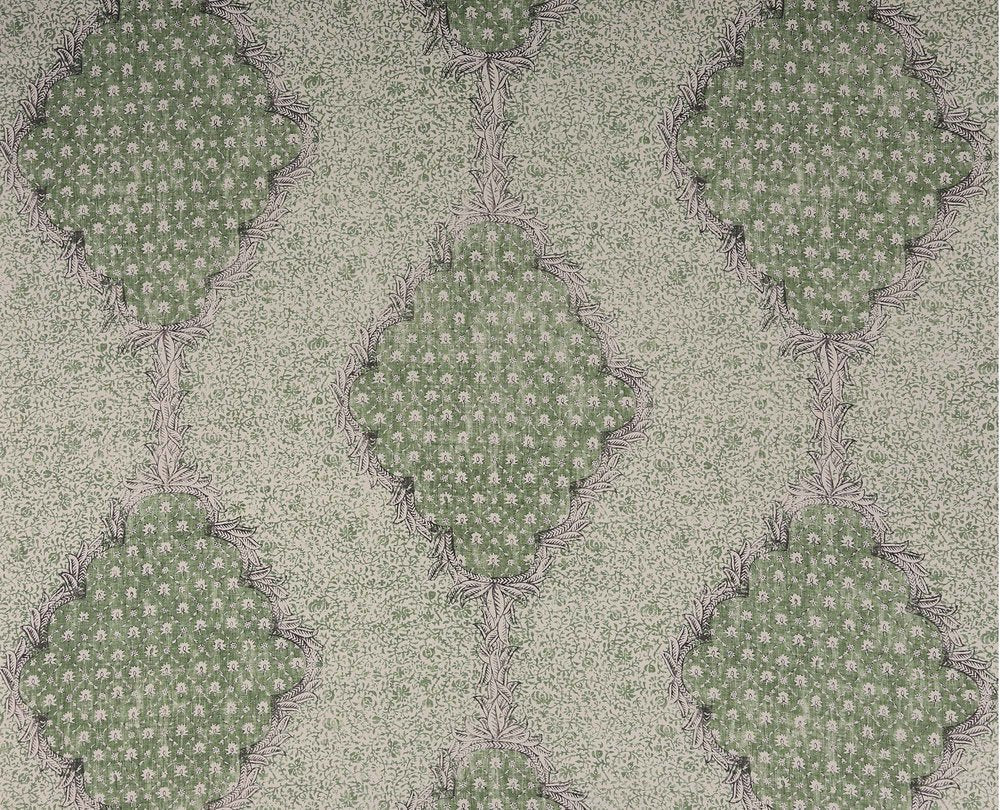 Indian Medallion | CI - Mossy Green