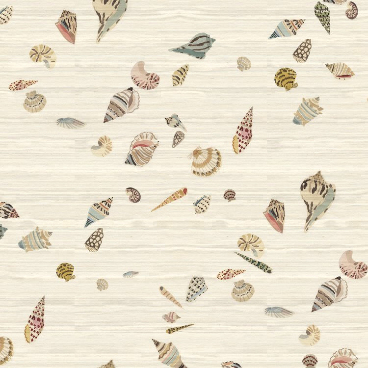 Shells Grasscloth | CMG - Linen