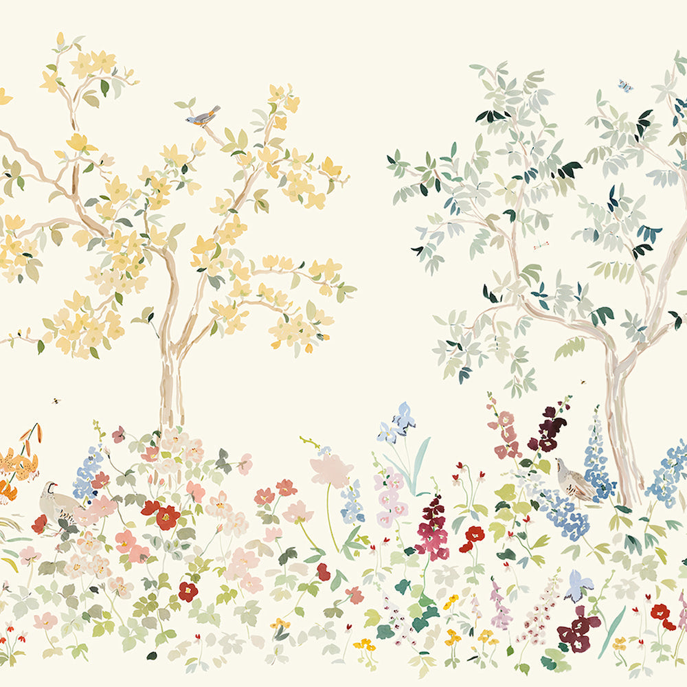 Garden Mural WP | CMG - White