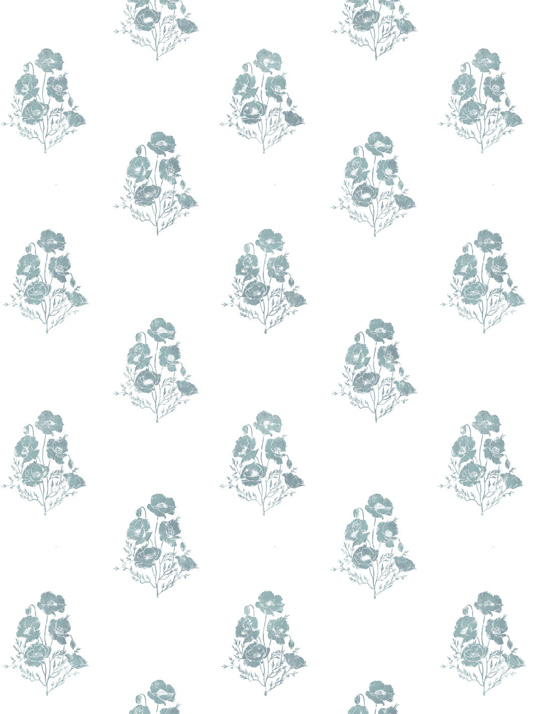 California Poppy WP | NT - Seafoam