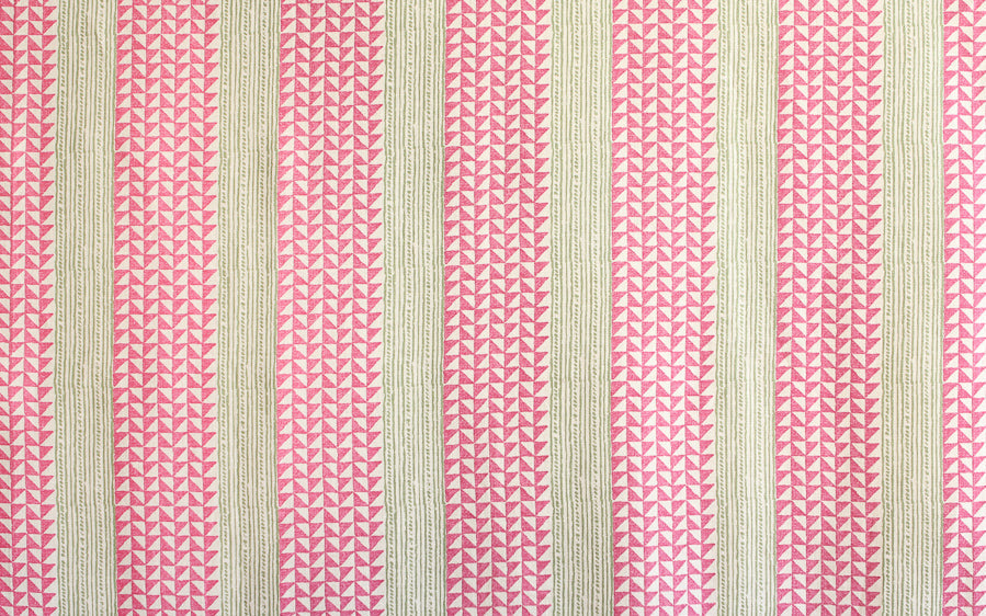 Aegean Stripe | CI - Pink/Green