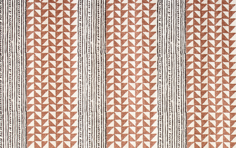 Aegean Stripe | CI - Tobacco/Onyn