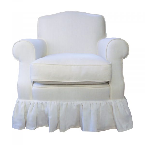 Clara Armchair – Brittany Glazed Linen | PMC