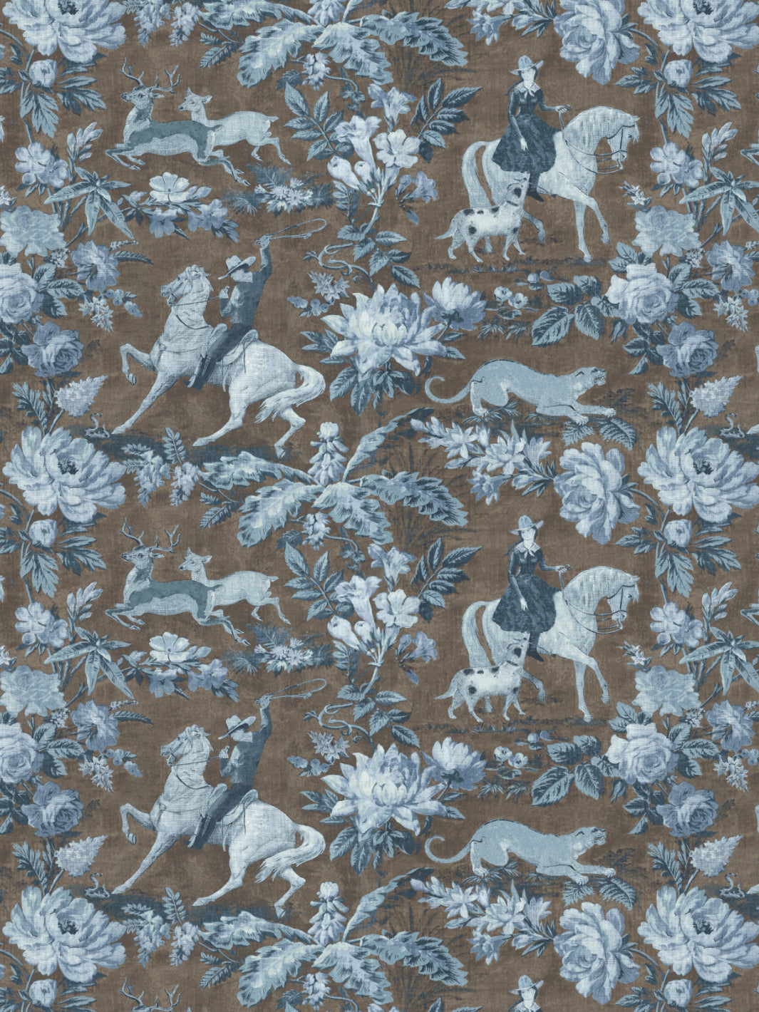 Cowboy Toile WP | NT - Blue/Brown