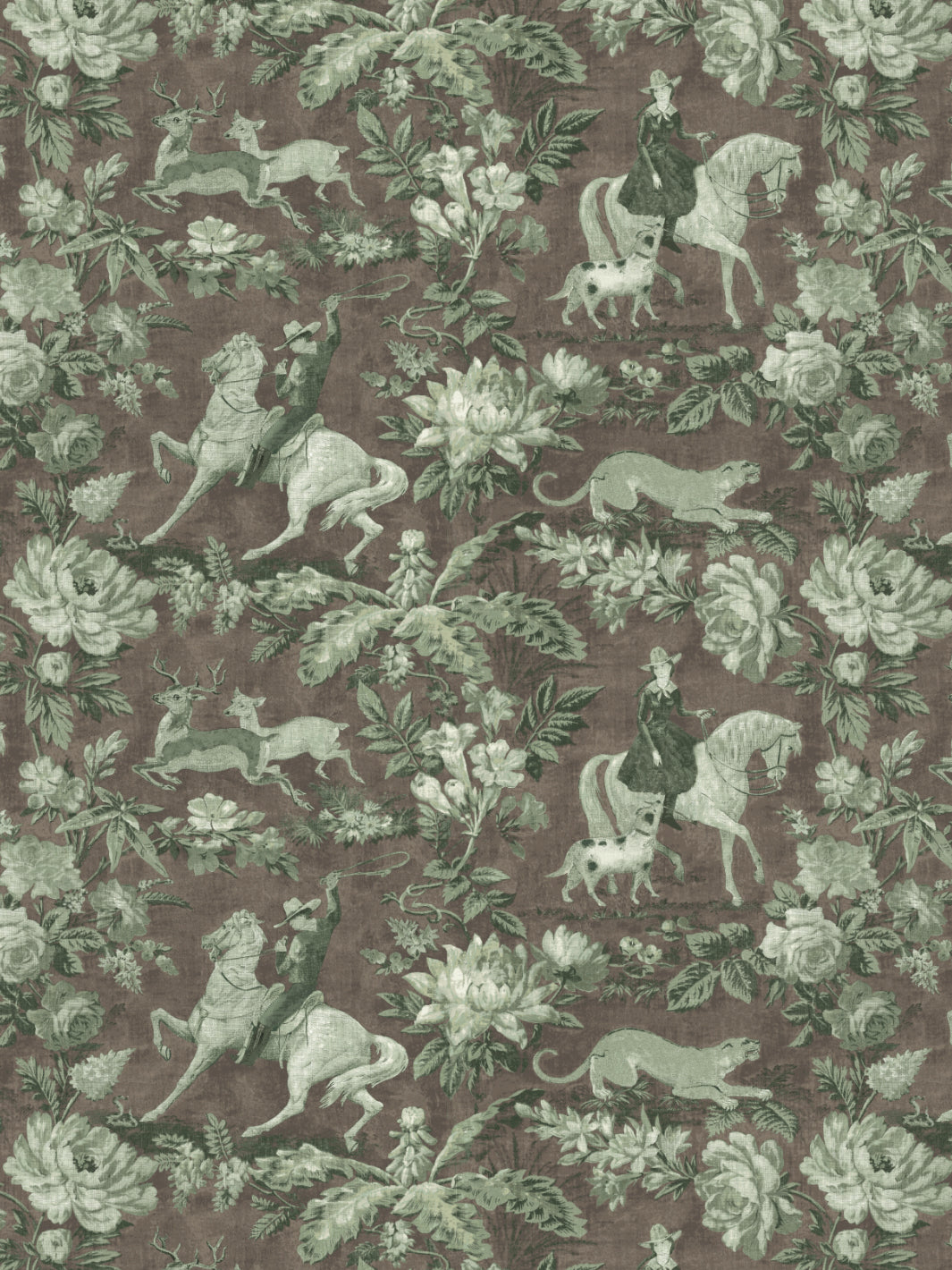 Cowboy Toile WP | NT - Moss Brown