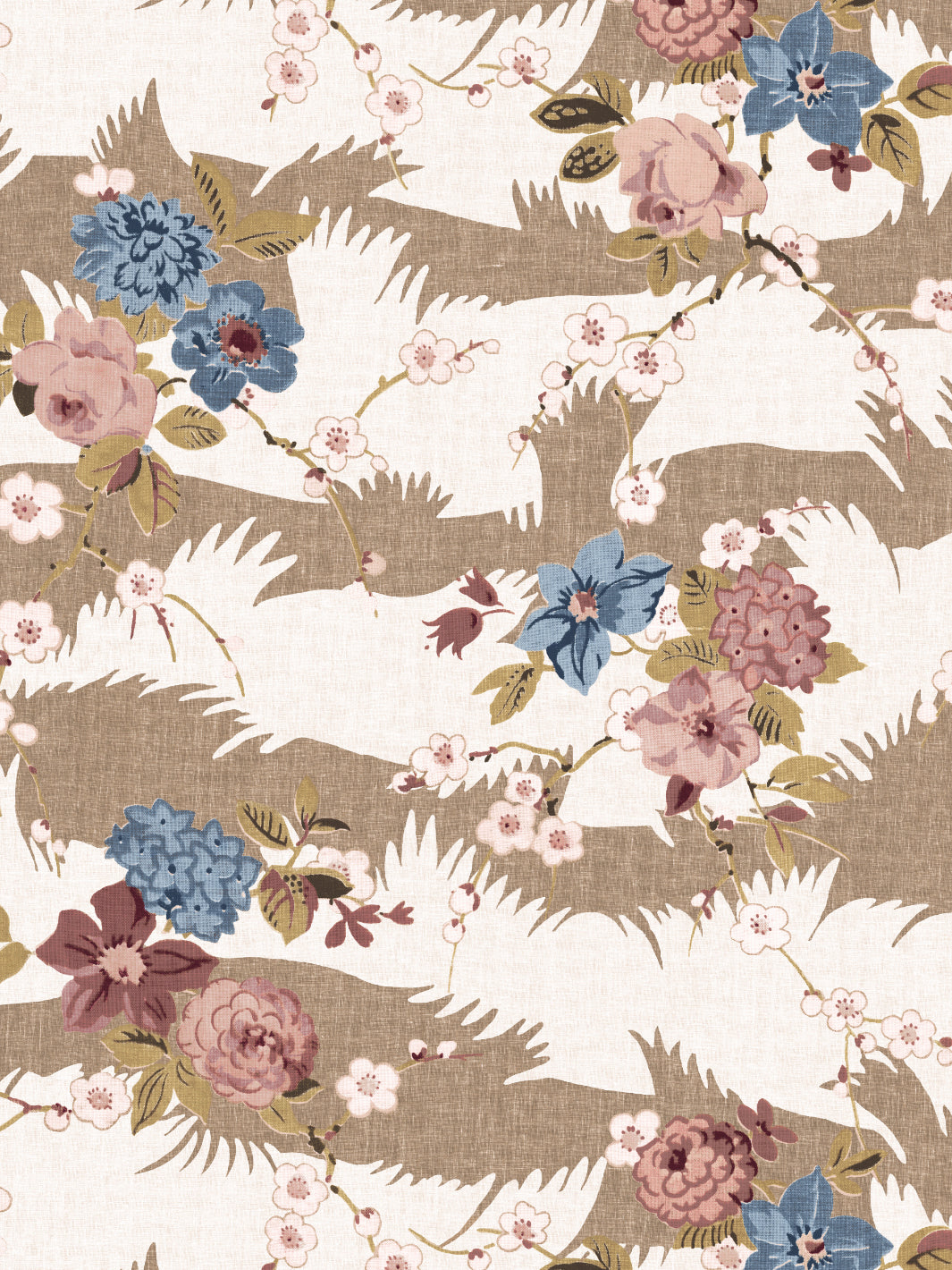 Dora Chintz WP | NT - Mustard