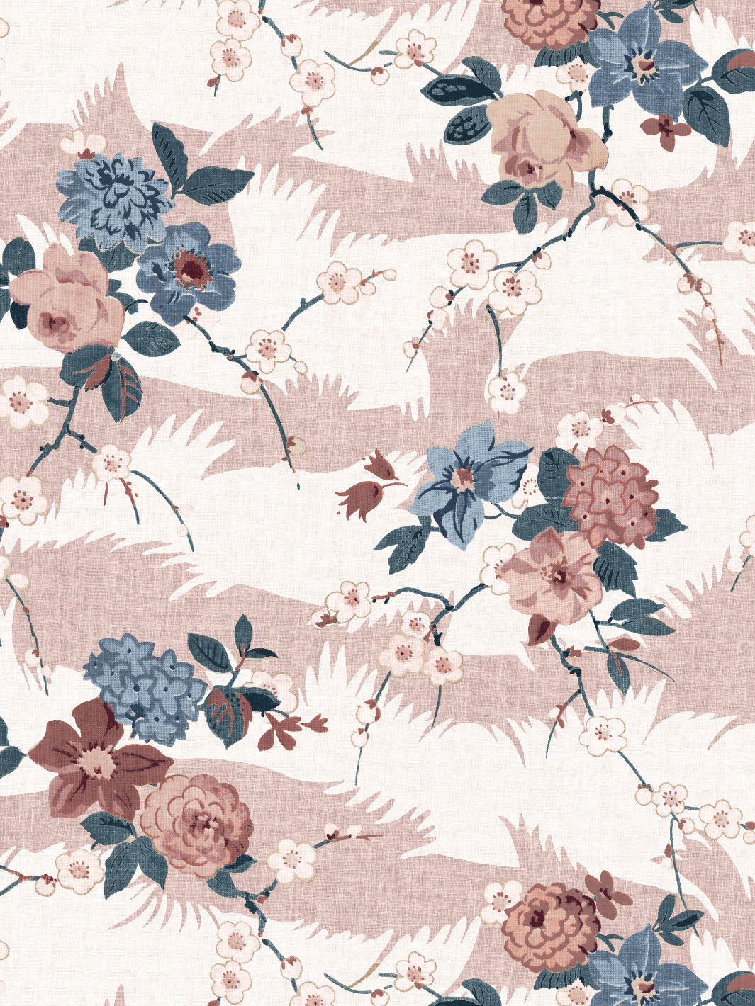 Dora Chintz WP | NT - Pink Blue
