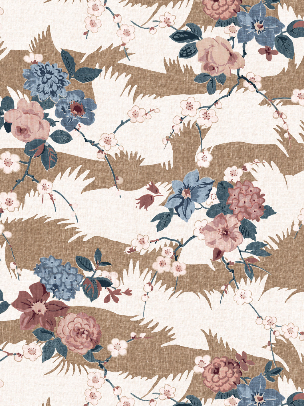 Dora Chintz WP | NT - Saddle Pink