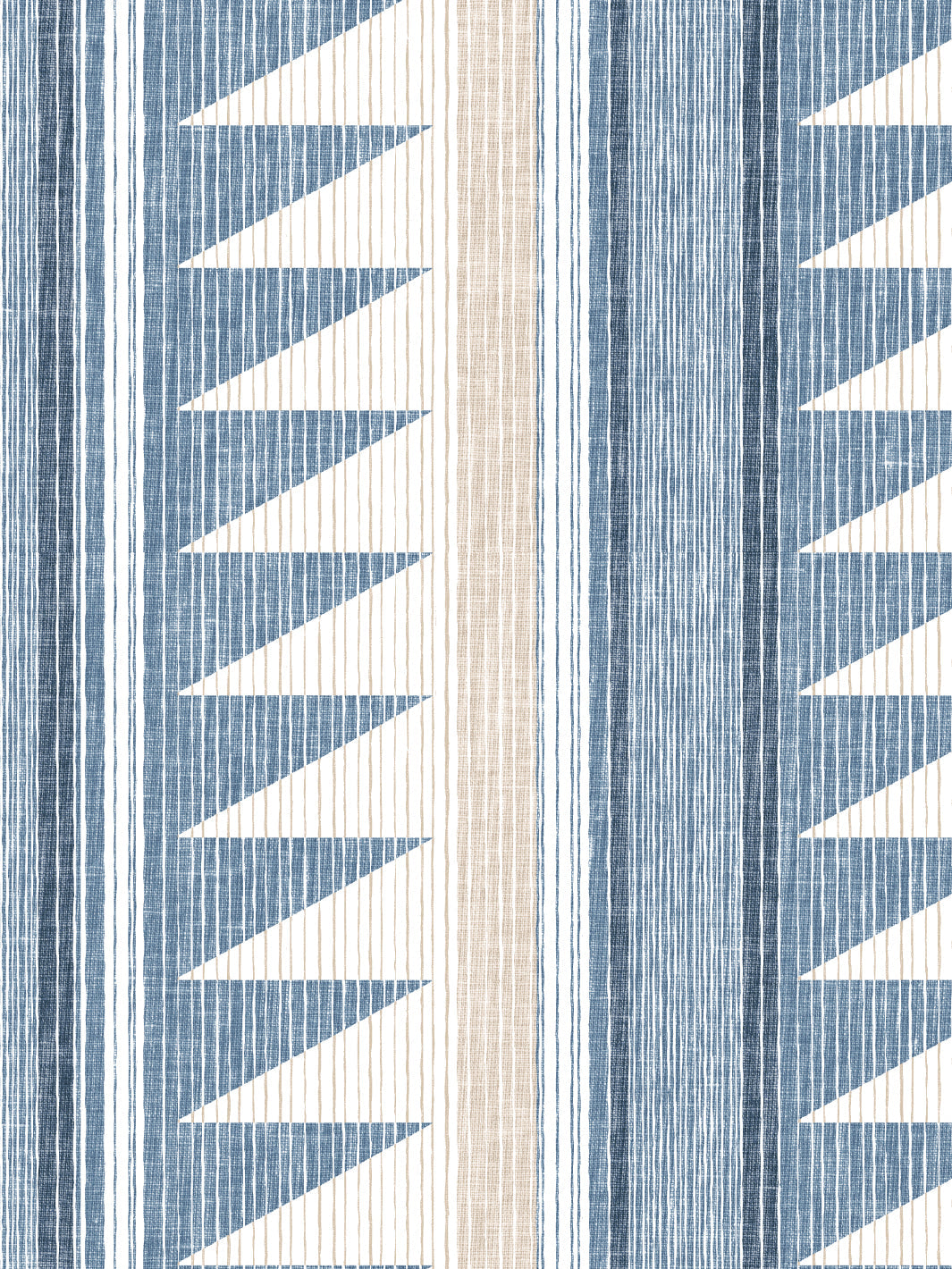 Edwin Stripe WP | NT - Blue Taupe