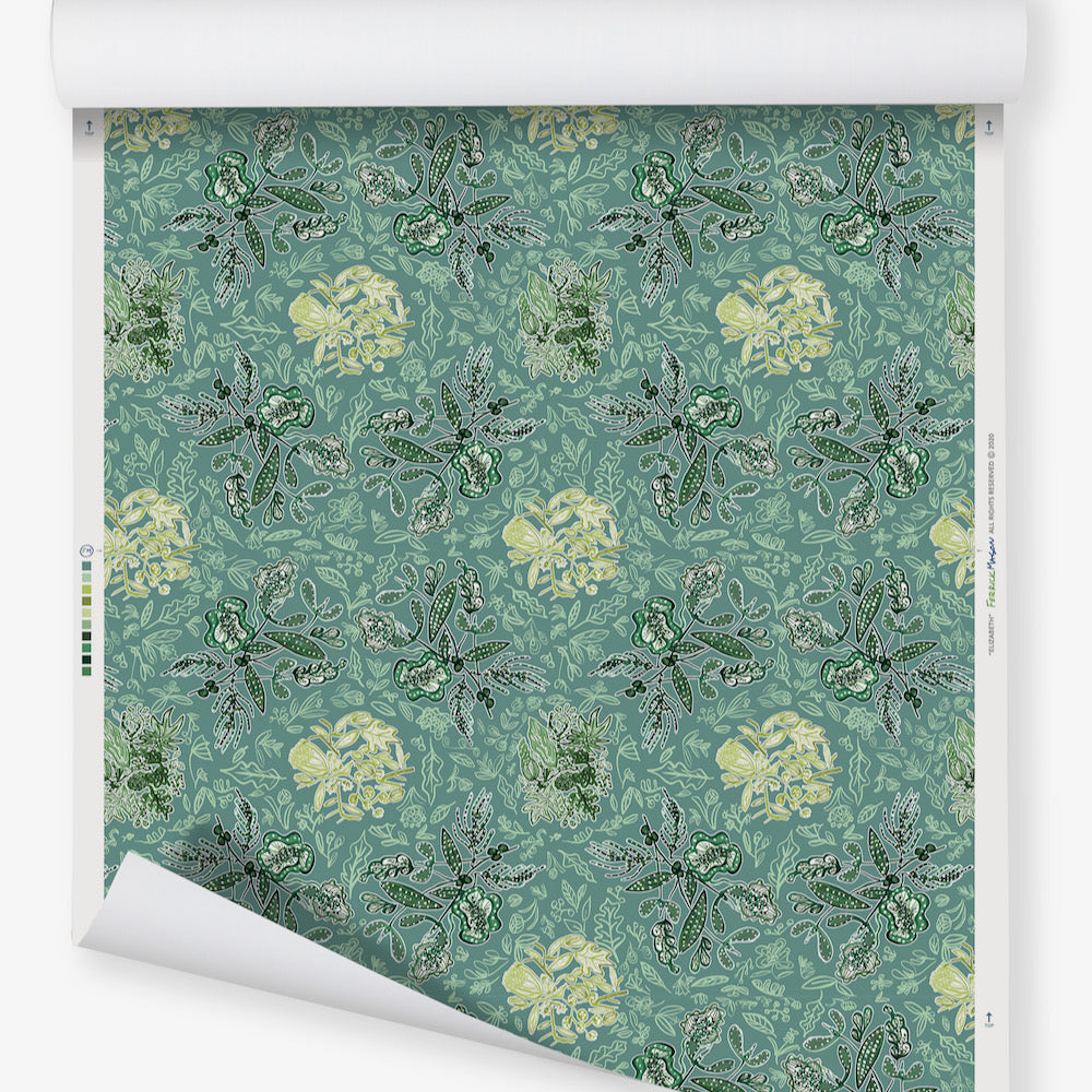 Elizabeth WP | FM - Mint Green