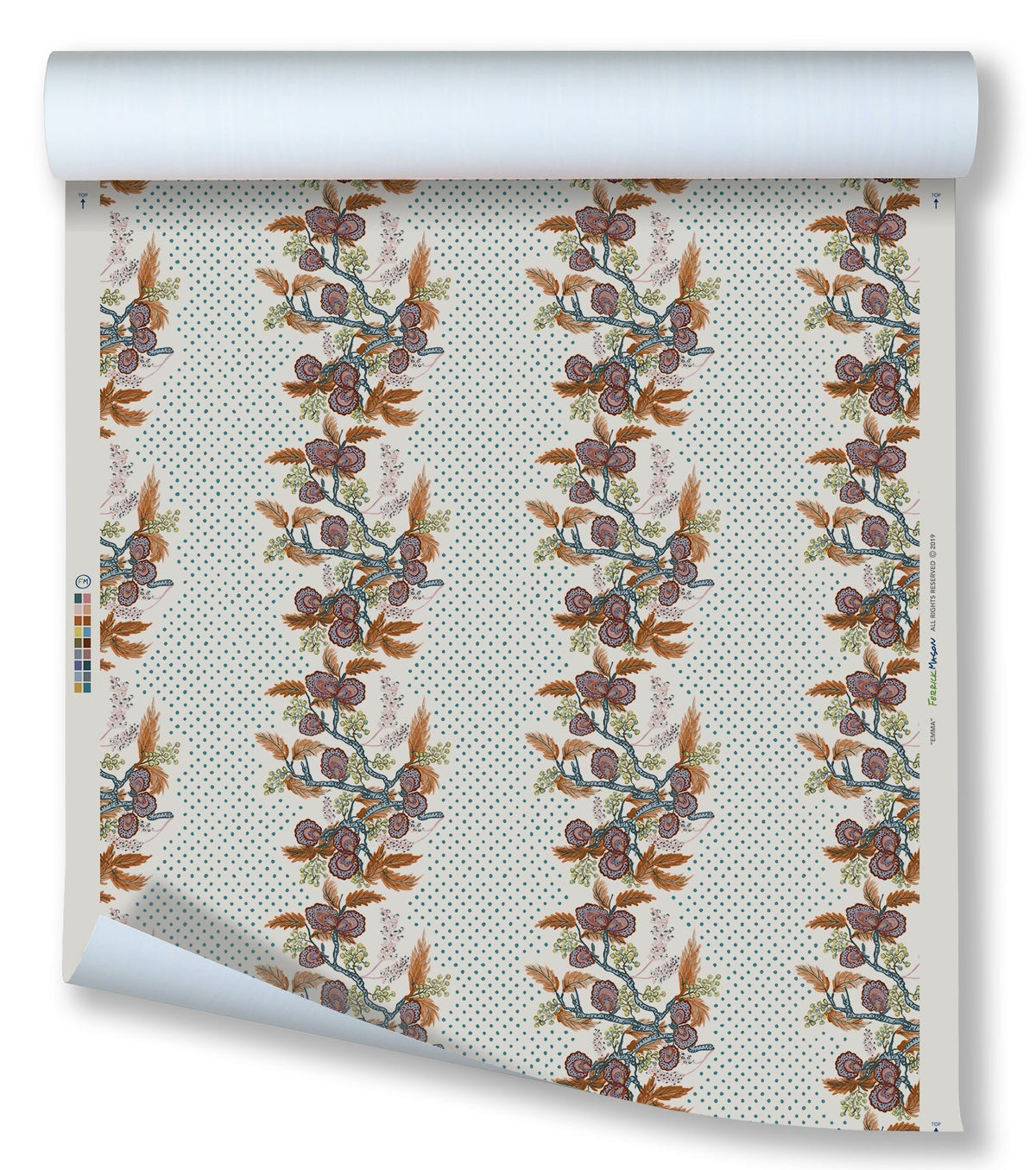 Emma WP | FM - Terracotta Teal