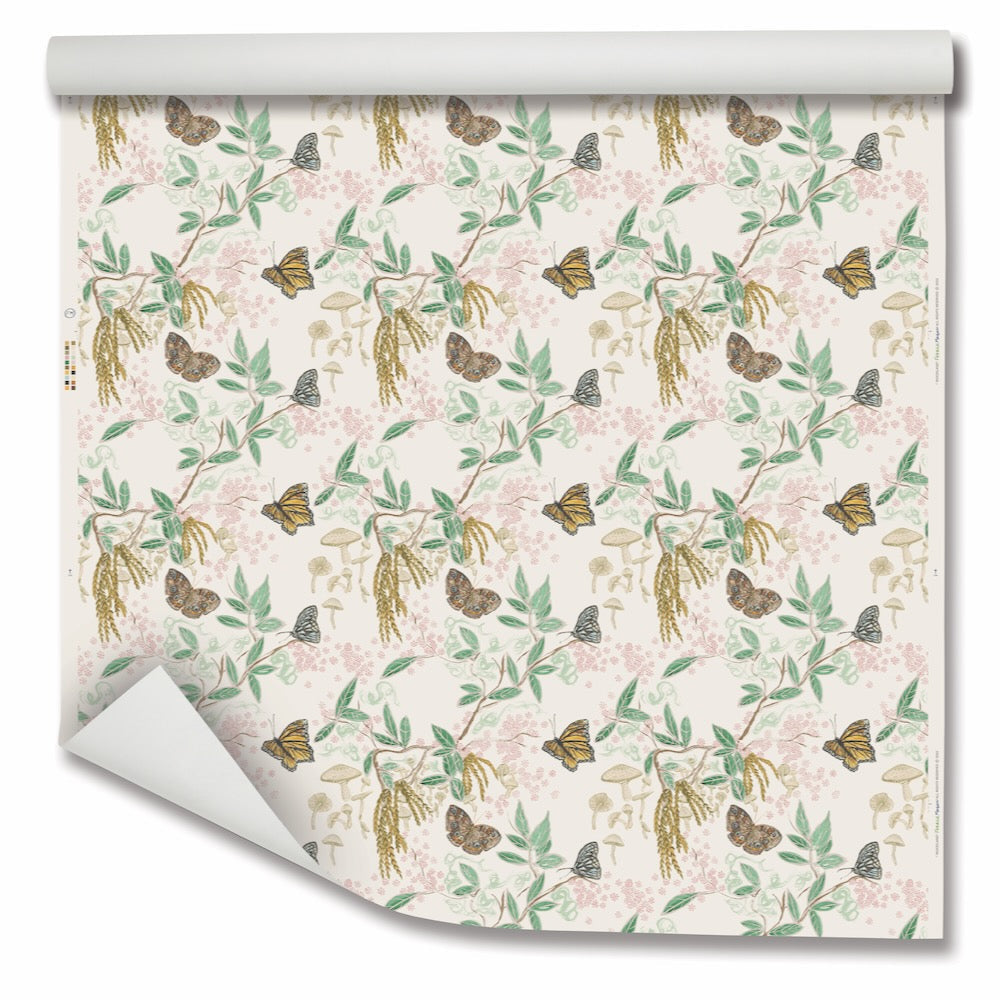 Woodland WP | FM - Mint Green Pink