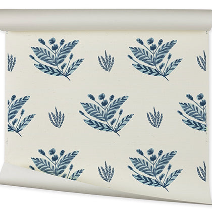 Emily Grasscloth | FM - Blue