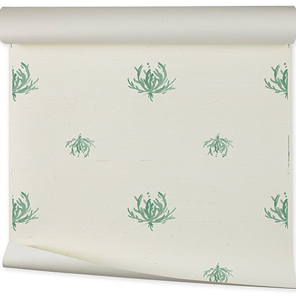 Thistle Grasscloth | FM - Green Grass