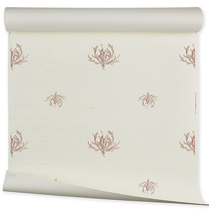 Thistle Grasscloth | FM - Pink