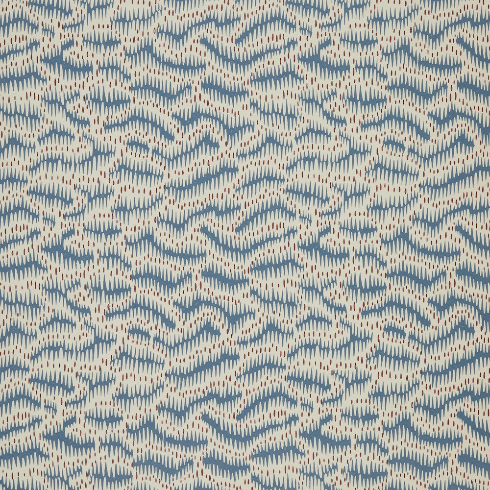 Daphne's Feathers Wallpaper | FS - Indigo