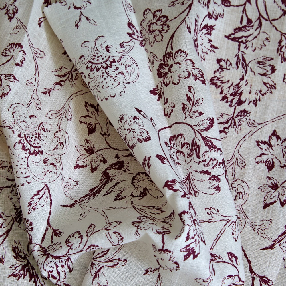 Enid's Ramble Voile | FS - Plum